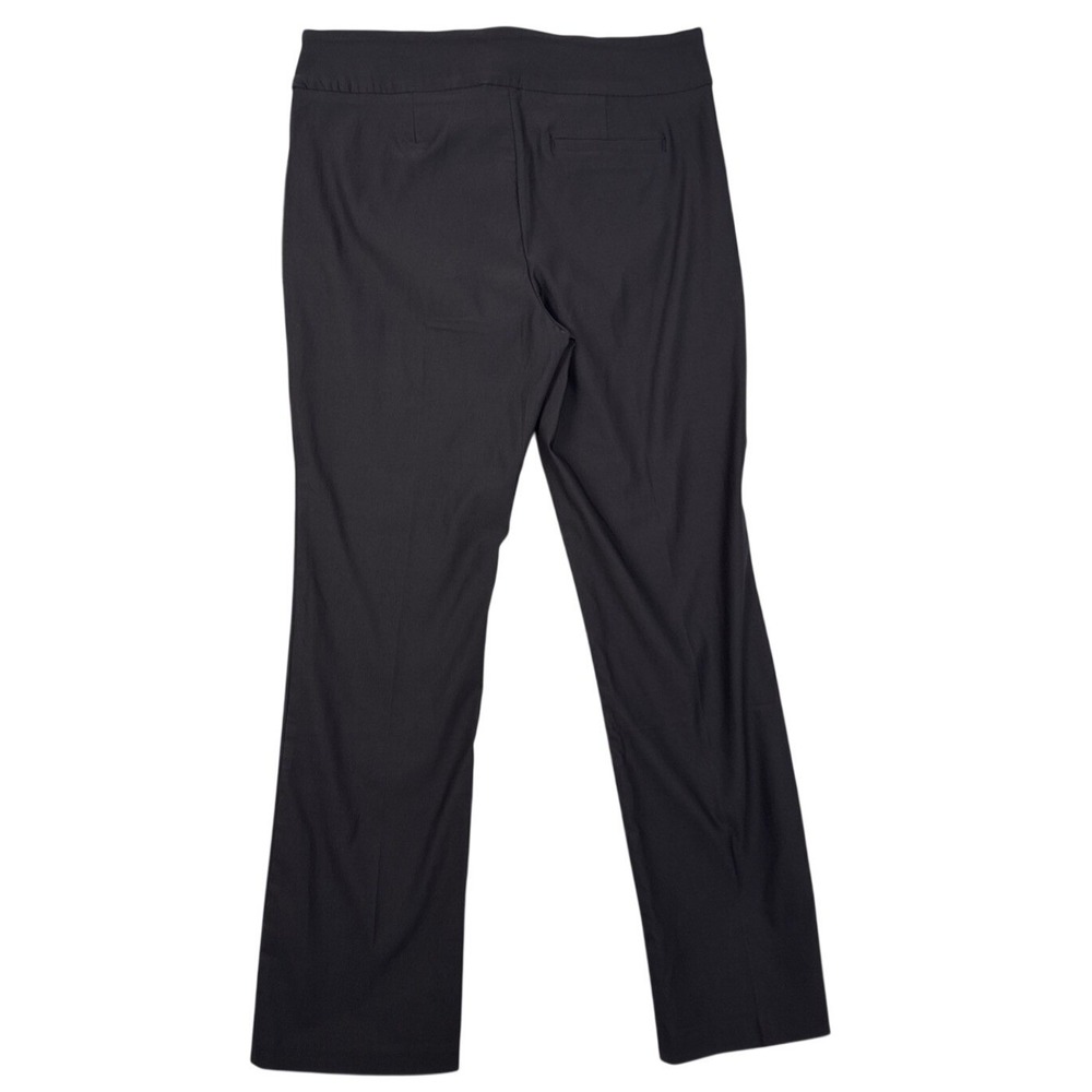 Tribal Flatten It Dress Pants Women 16 Black Pull-On Stretch Straight Leg 8520T - Picture 2 of 14